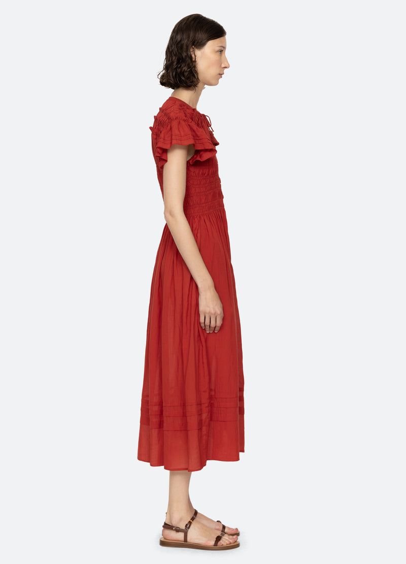 paprika-nomi s/s dress-side view - 3