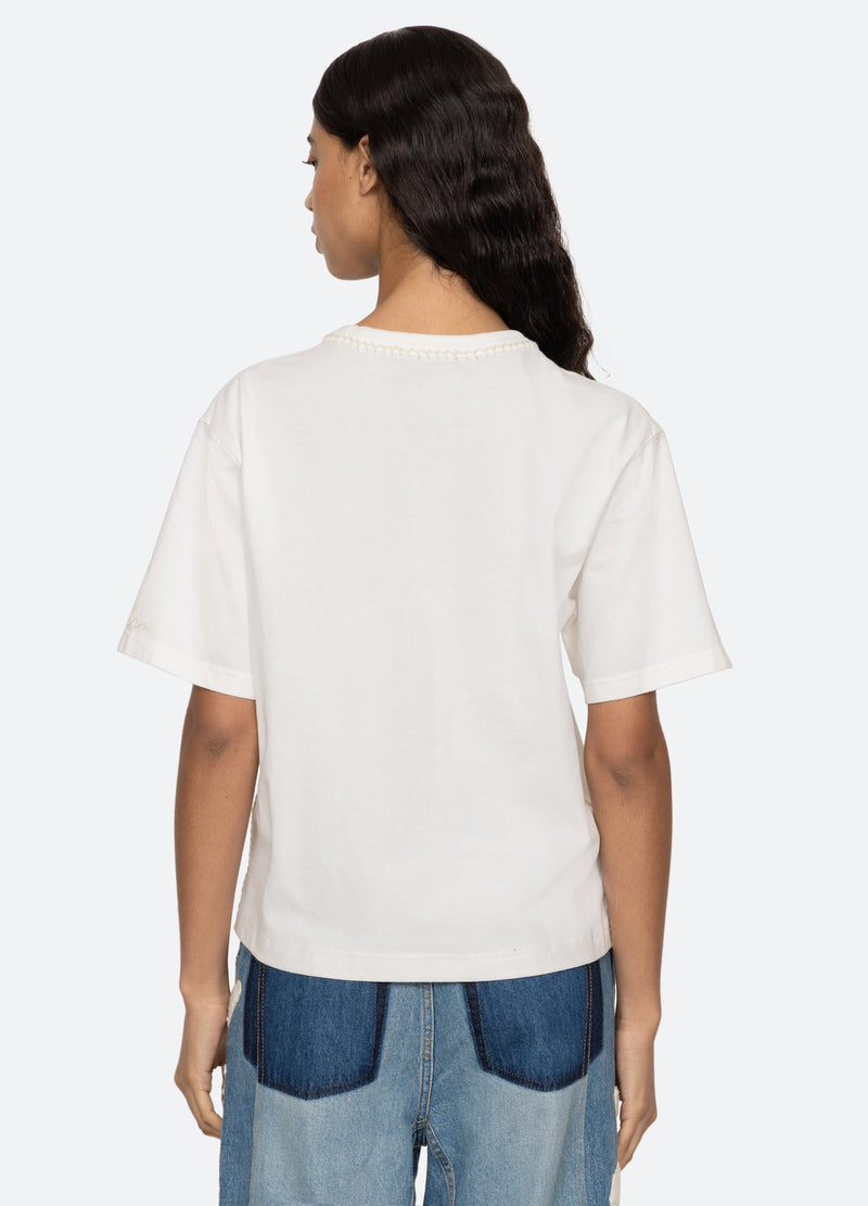 white-sally t-shirt-back view - 10