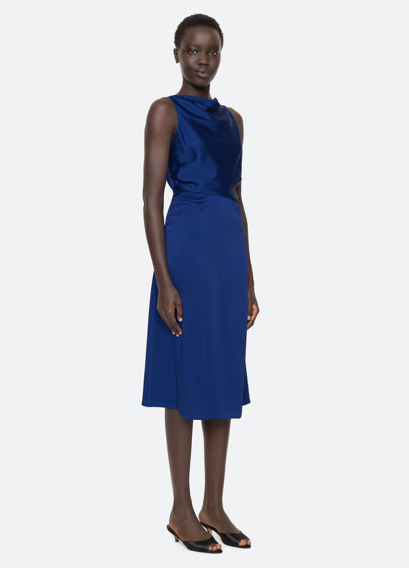 blue-noa dress-three quarter view - 5