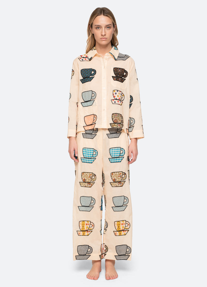 multi-karmen pj set-front view - 7