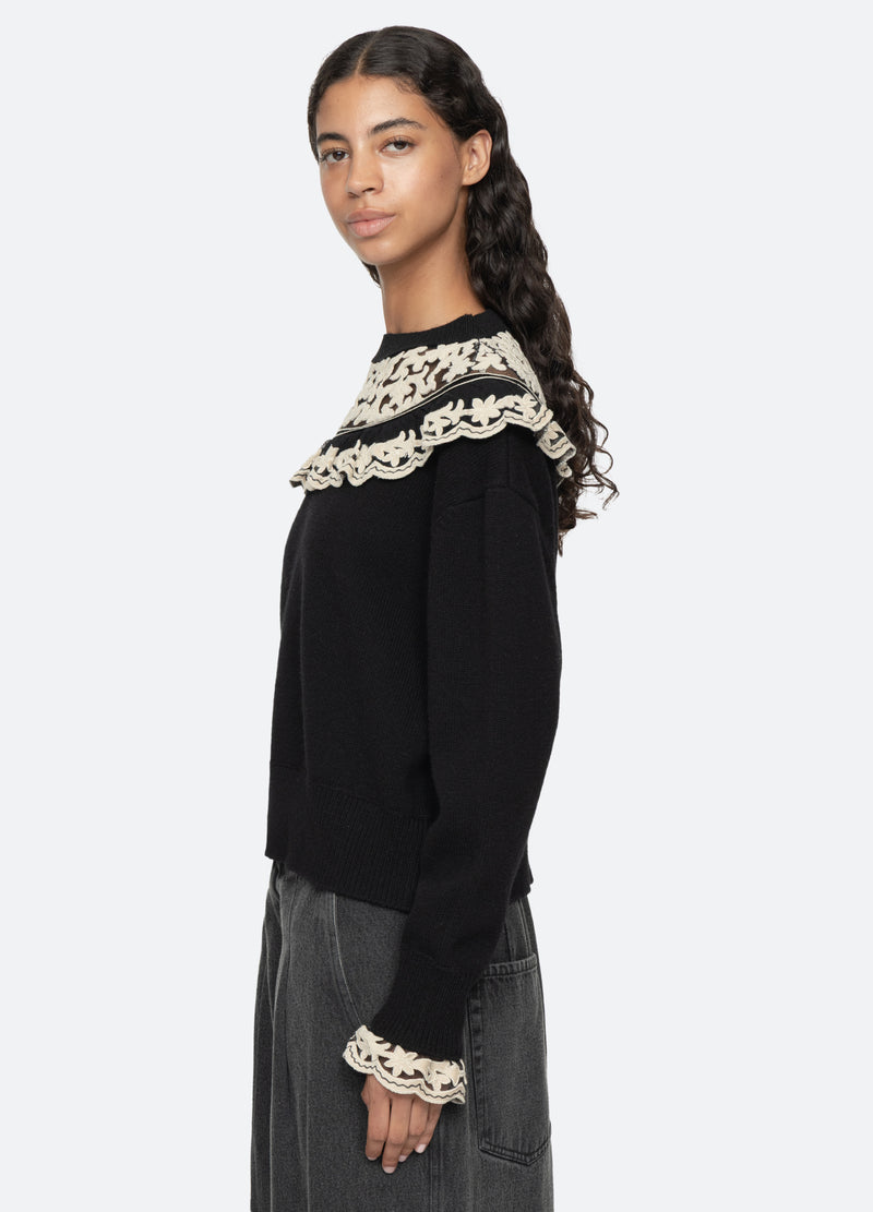 black-bea sweater-side view - 3