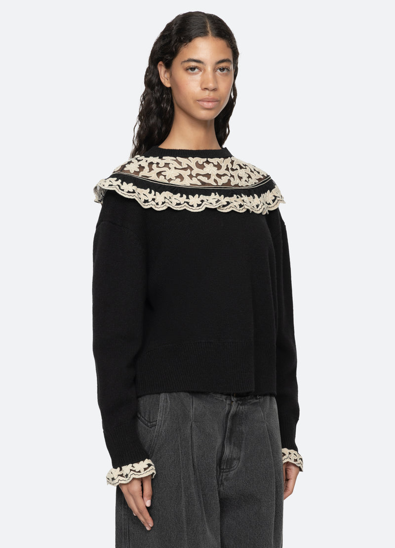 black-bea sweater-three quarter view - 4