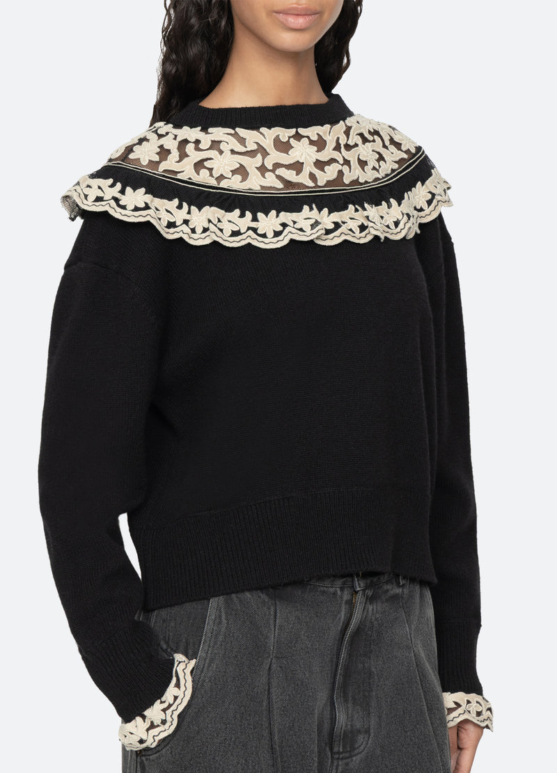 black-bea sweater-detail view - 6