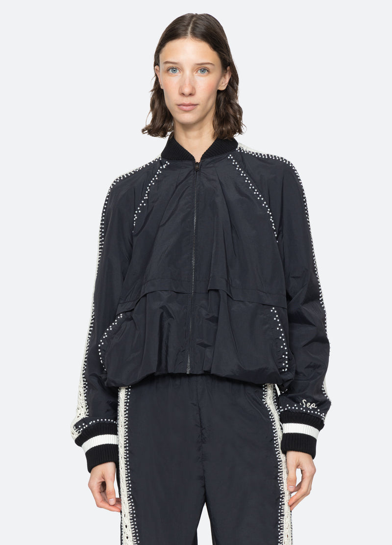 black-alberta jacket-front view 3 - 7