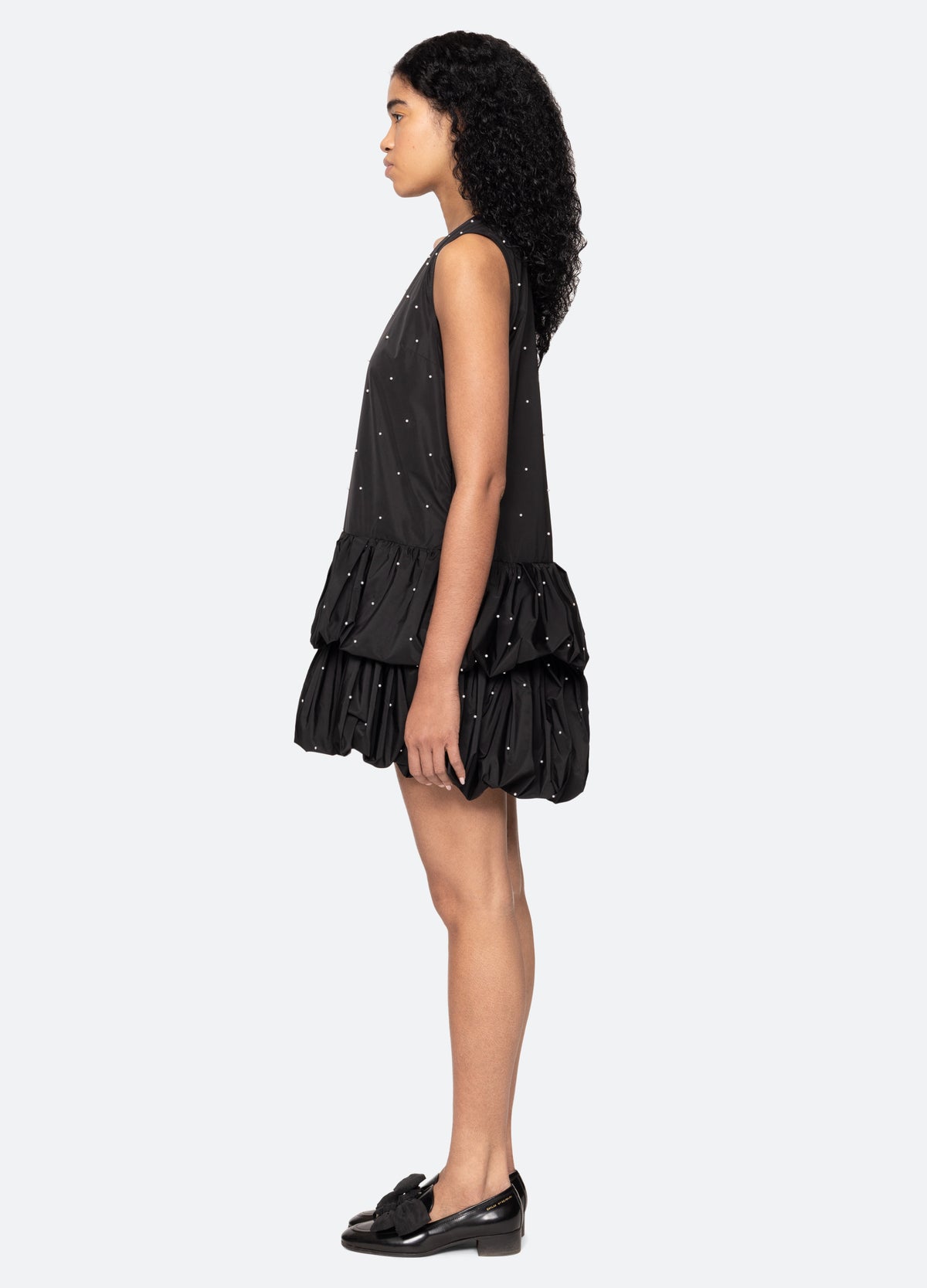 black-alberta dress-side view - 5