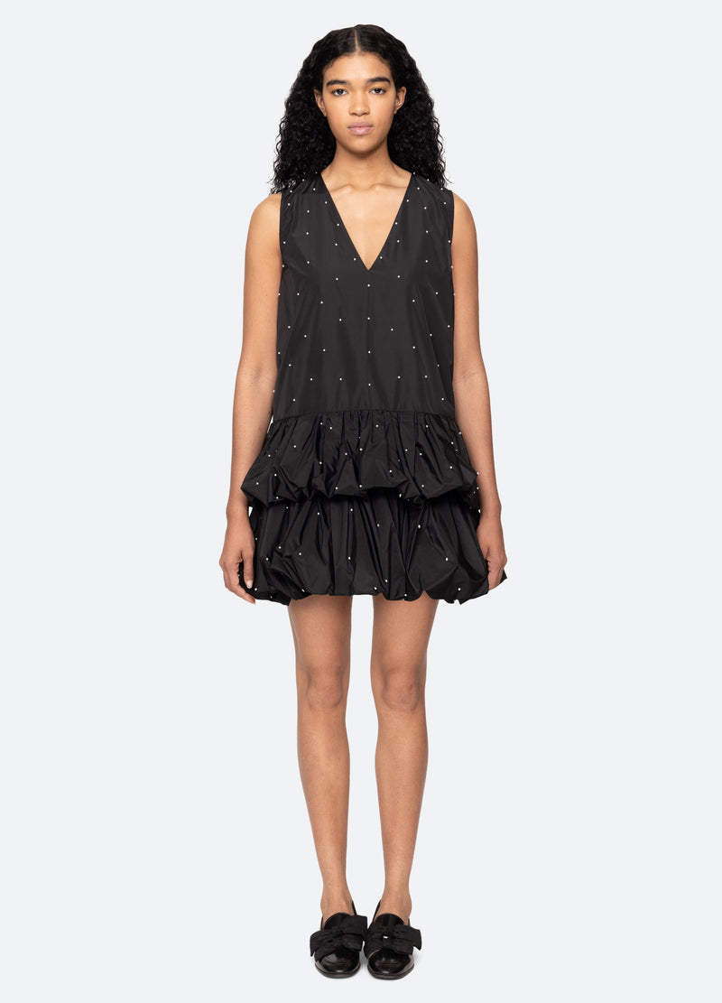 black-alberta dress-front view 2 - 8