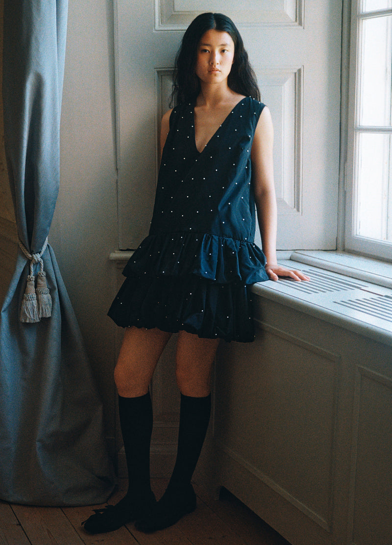 Sea Alberta Pearl Tank Mini Dress - Black Sea Alberta Pearl Tank Mini Dress - Black