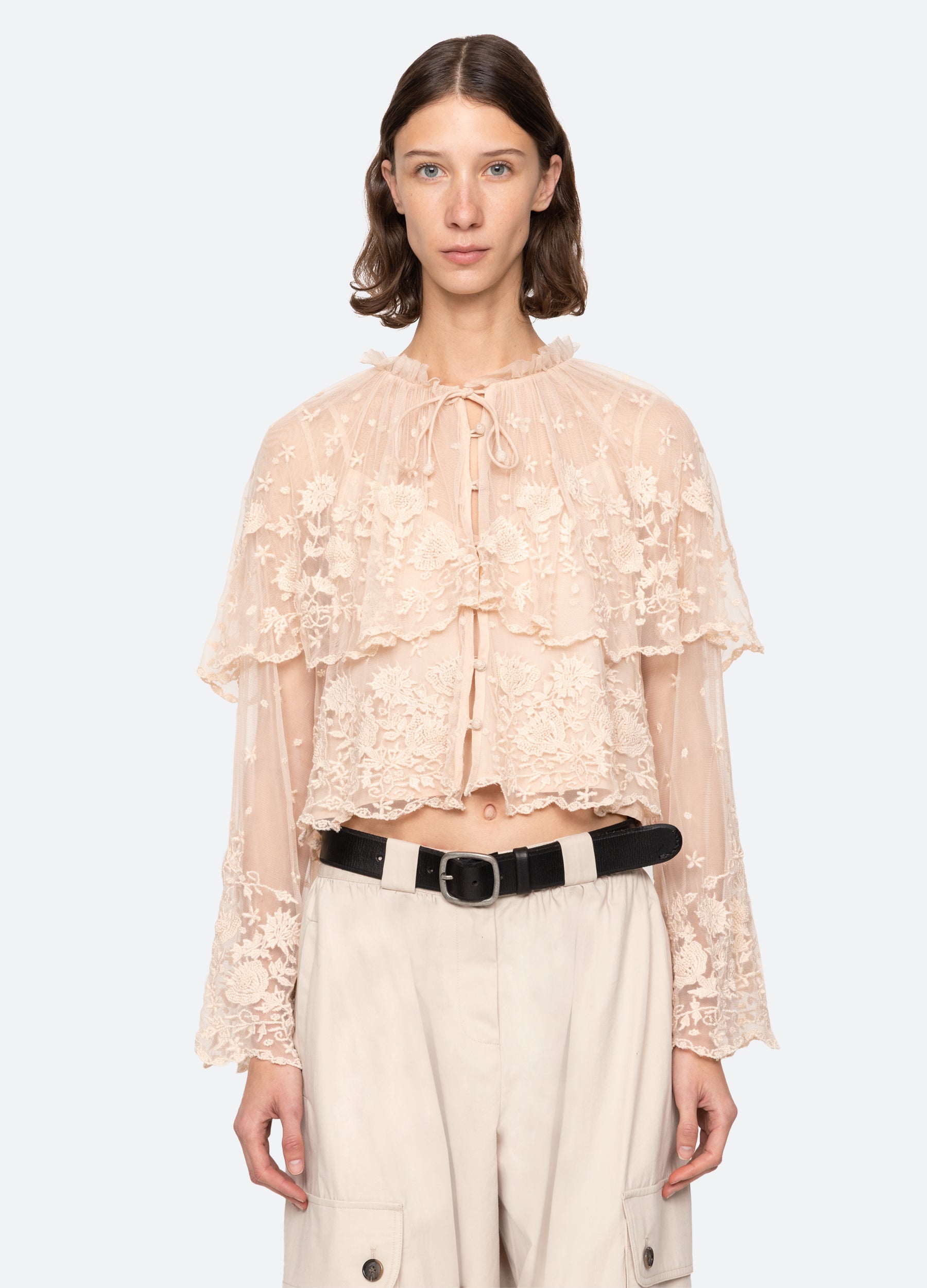 トップス Sea NewYork ribbon blouse Bronte Top – Sea, New York