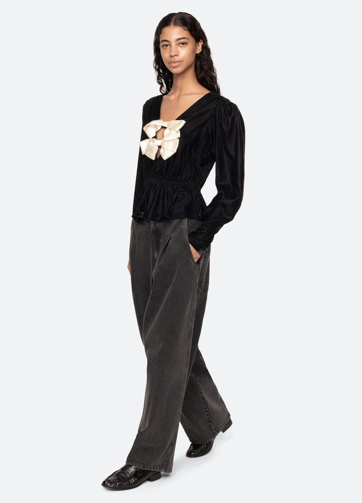 black-seraphine top-full body view - 6