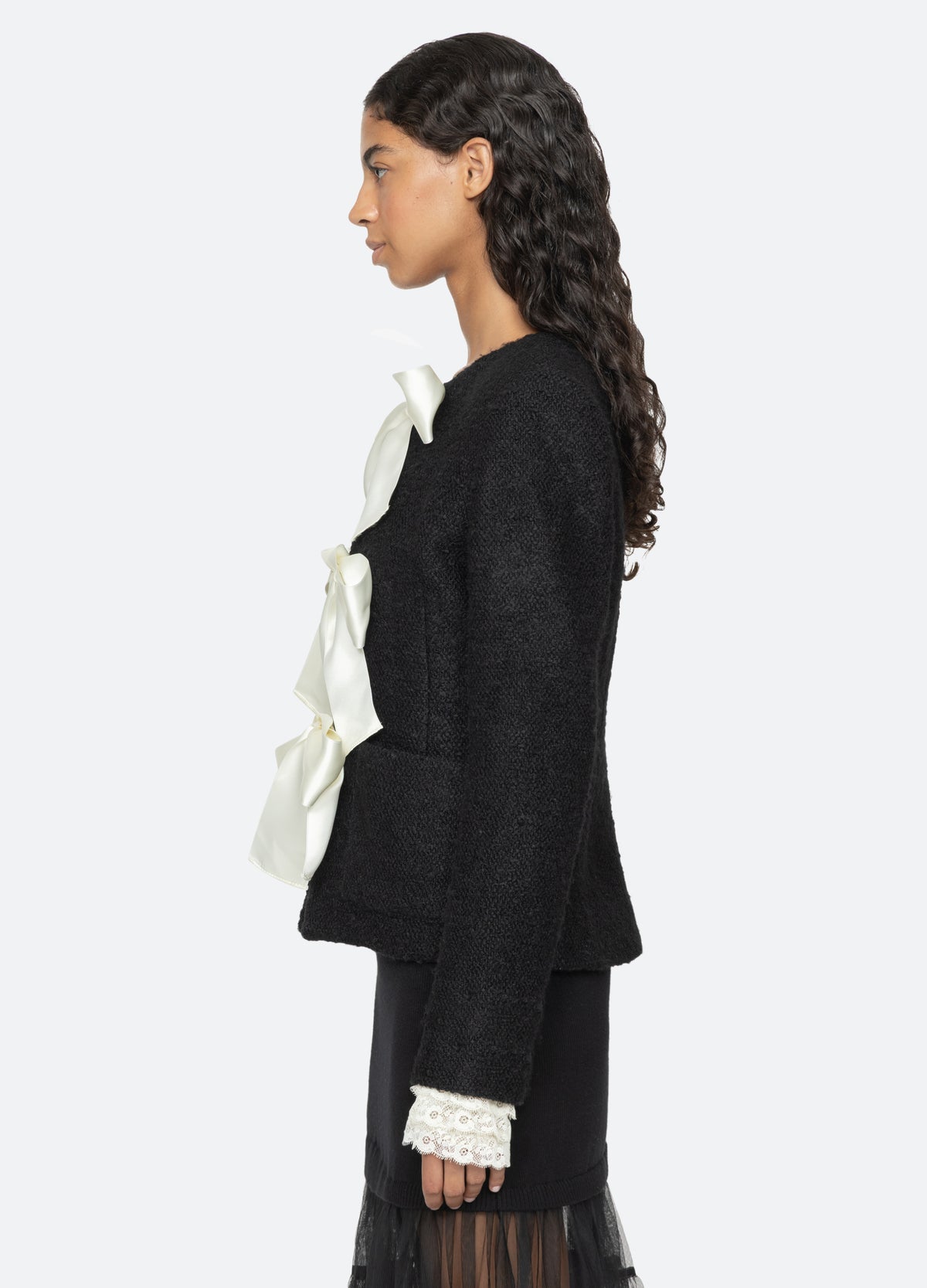 black-seraphine jacket-side view - 5