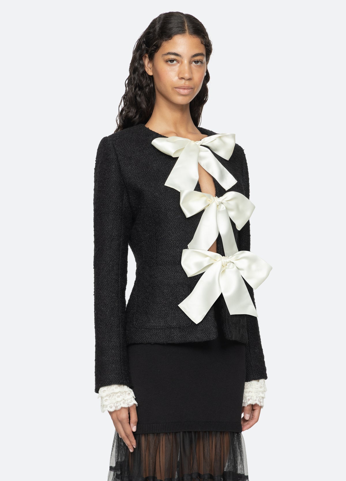 black-seraphine jacket-three quarter view - 6