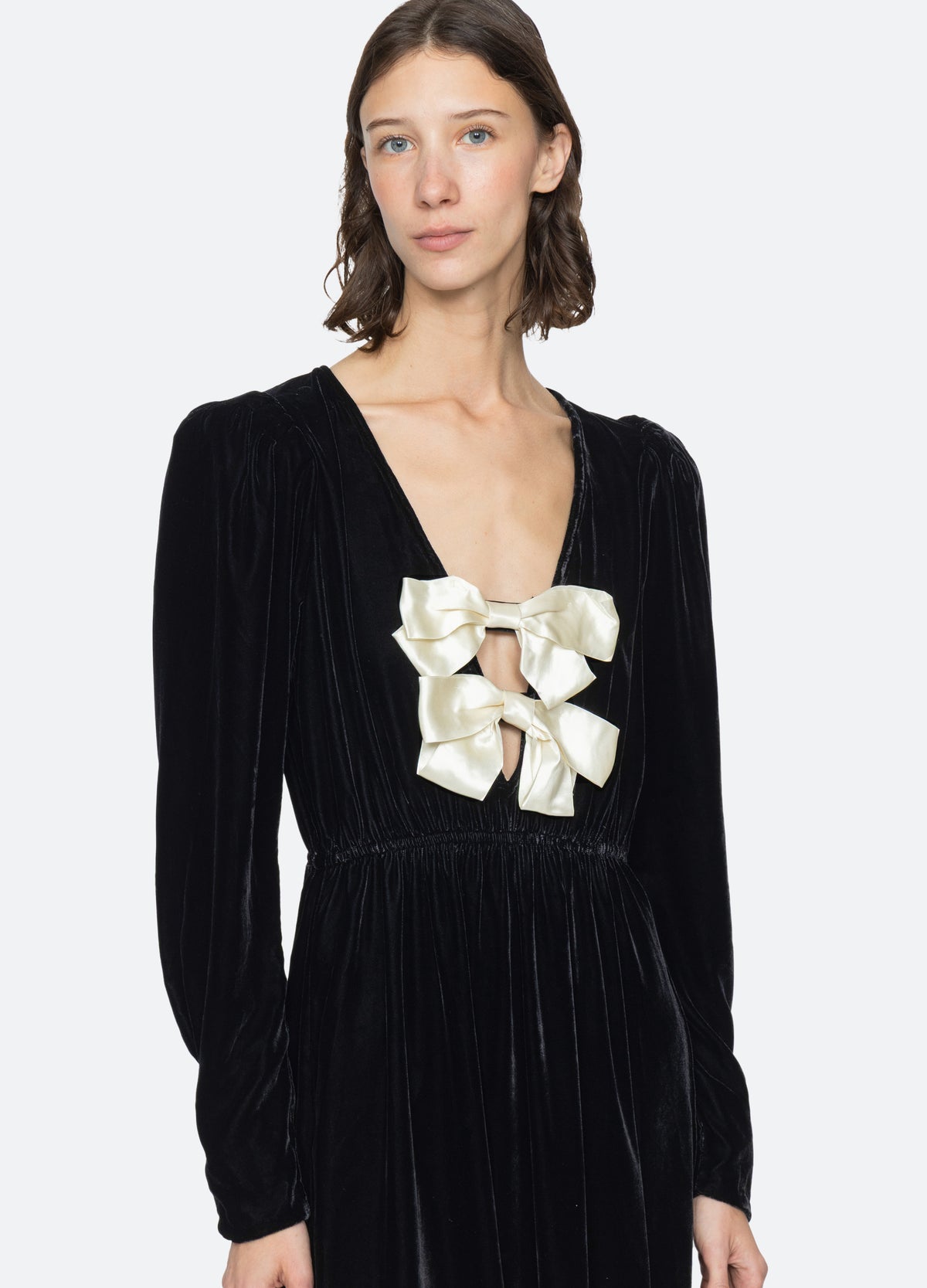 black-seraphine dress-detail view - 8