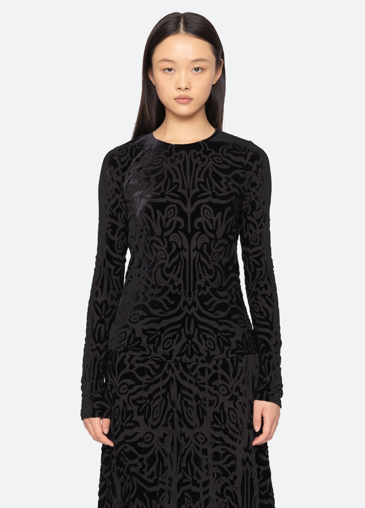 black-julie top-front view