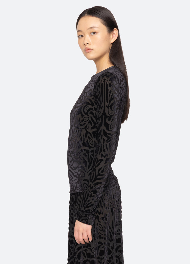 black-julie top-side view - 3