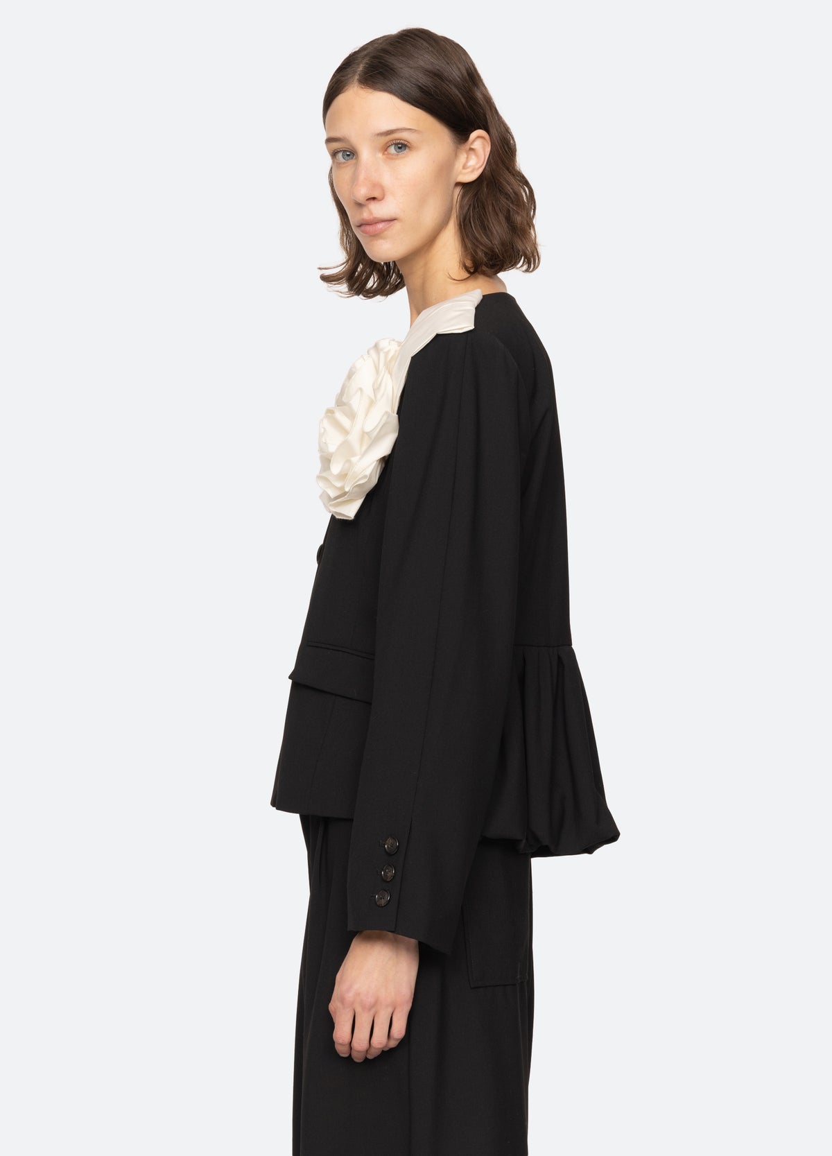 black-laurie jacket-side view - 5