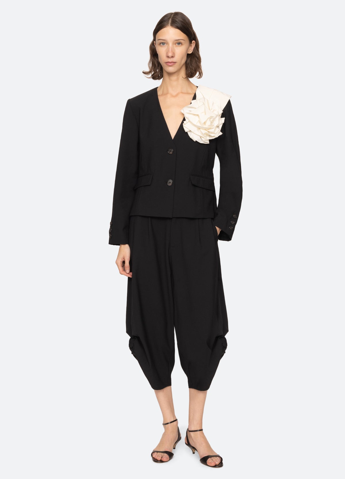 black-laurie jacket-full body view - 9