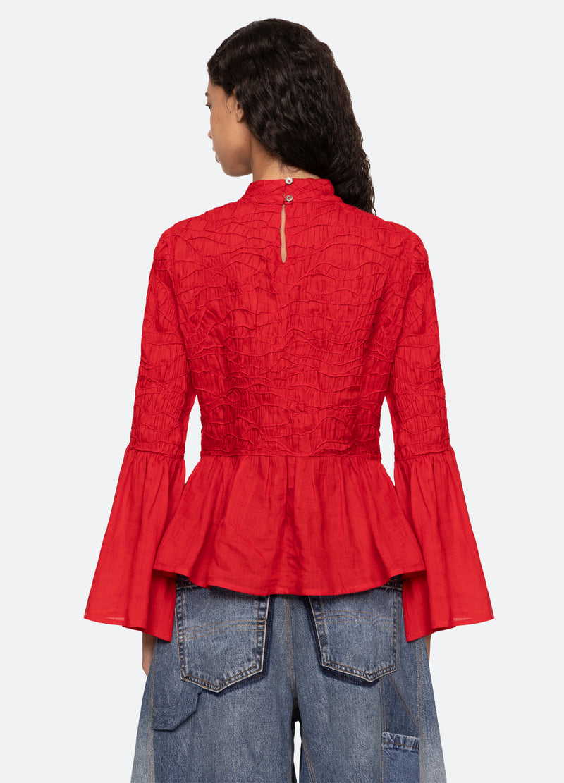 red-imogen l/s top-back view - 2