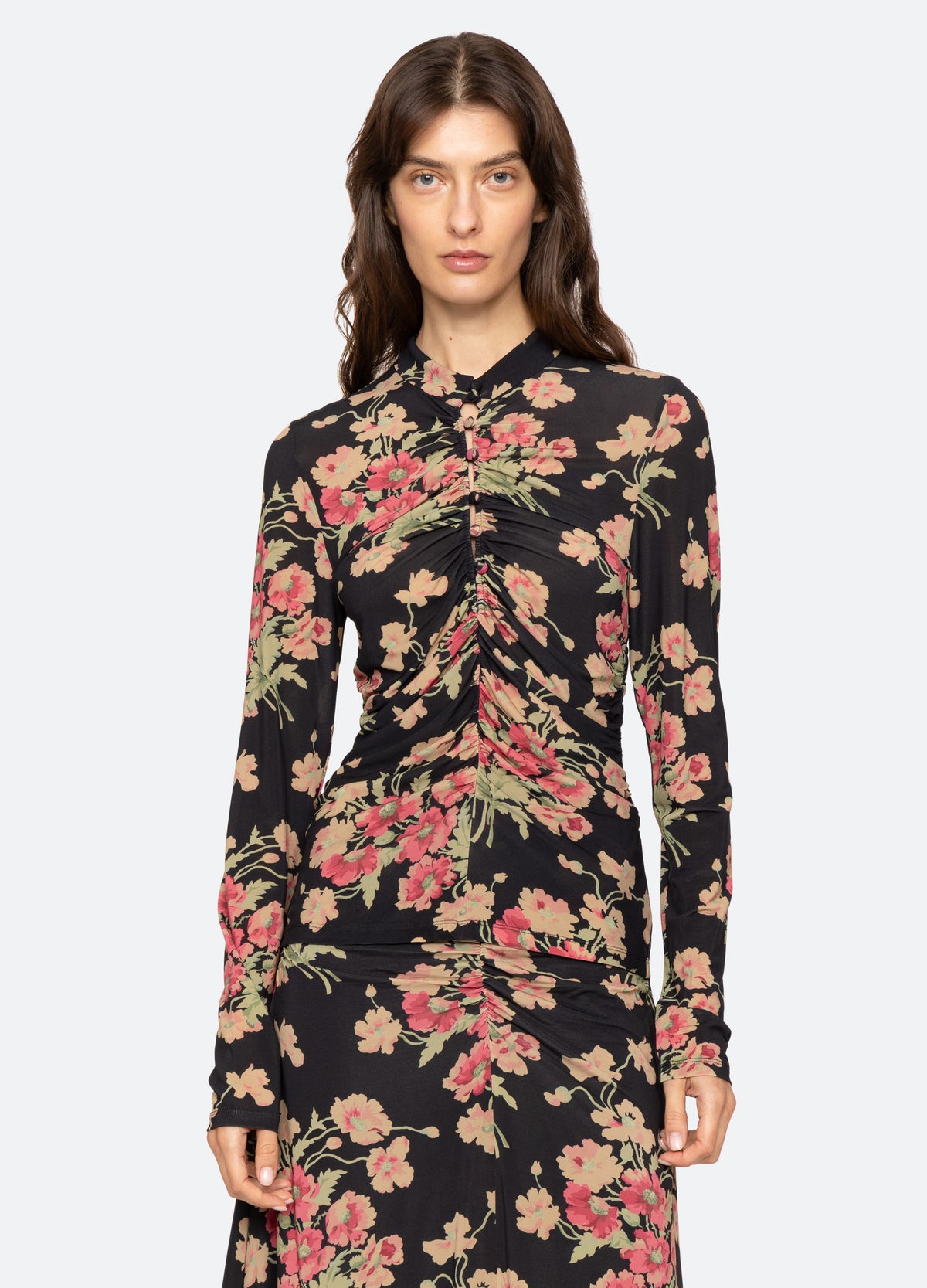 black-cornelia l/s top-front view