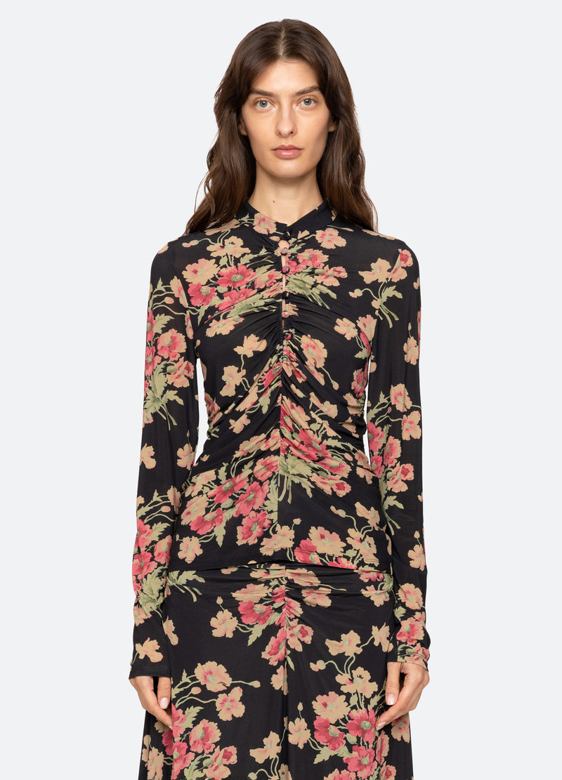 black-cornelia l/s top-front view 2 - 5