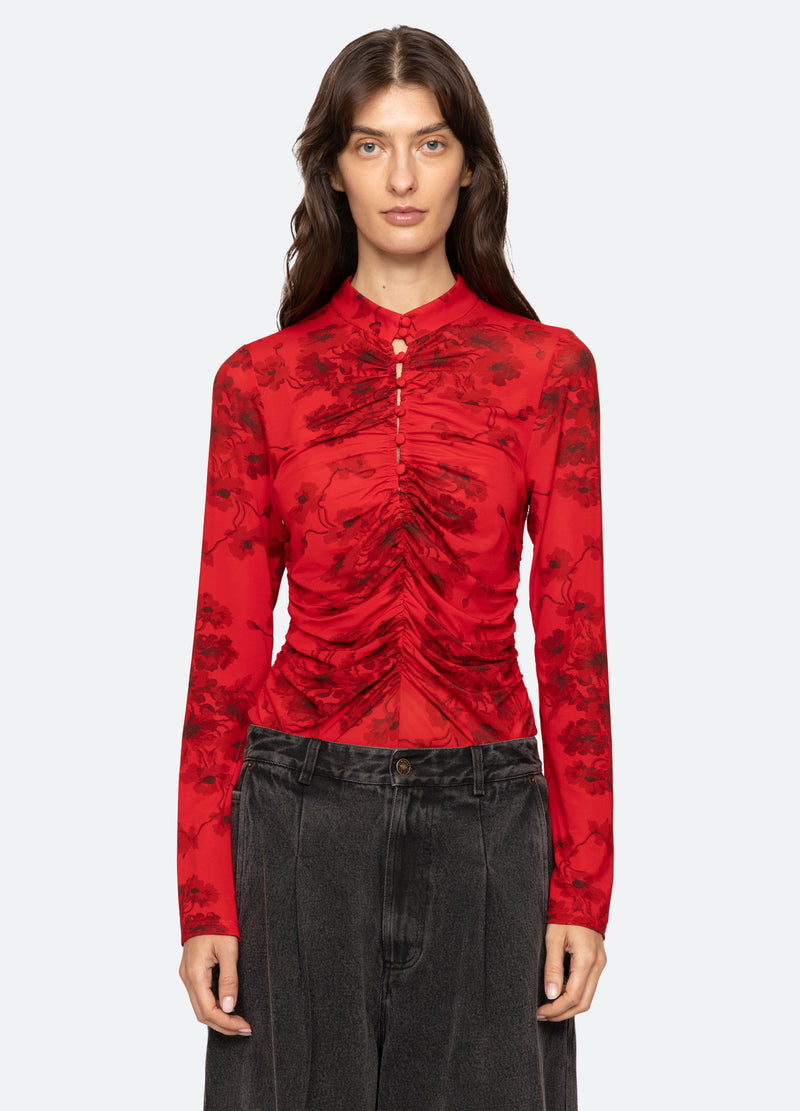 red-cornelia l/s top-front view 2 - 12