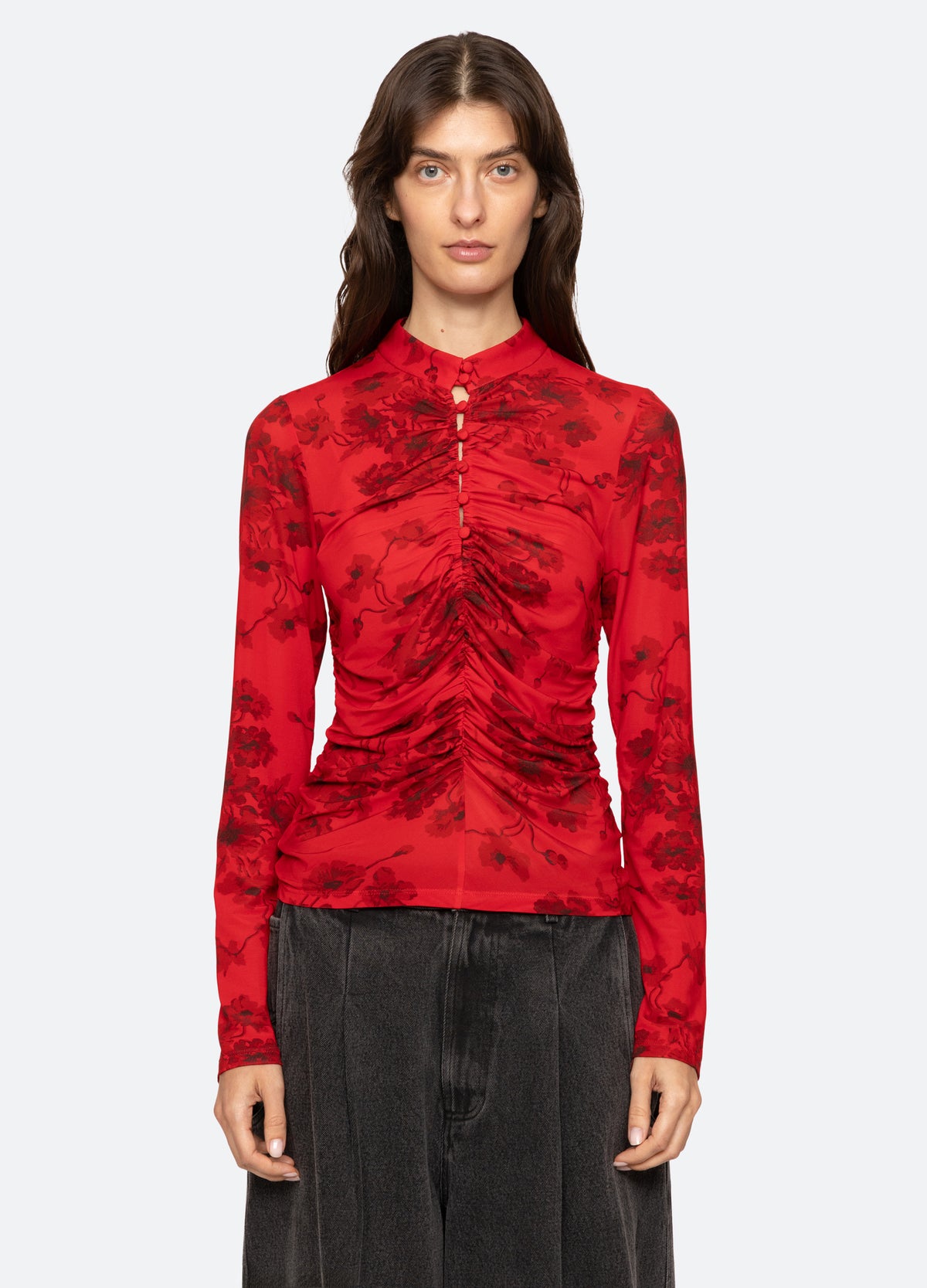 red-cornelia l/s top-front view 3 - 13