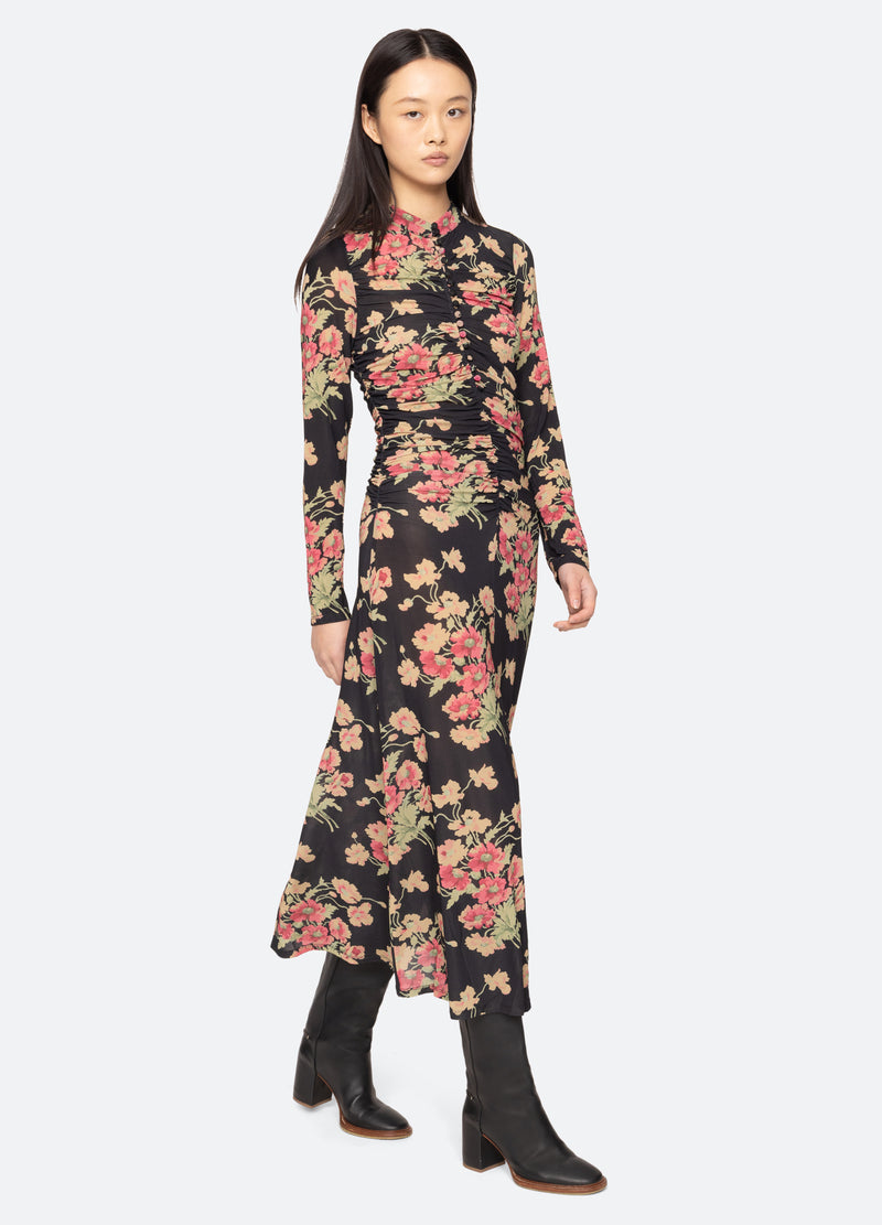 black-cornelia dress-front view - 1