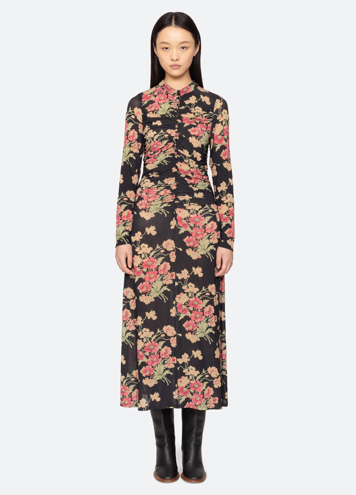 black-cornelia dress-front view 2 - 6