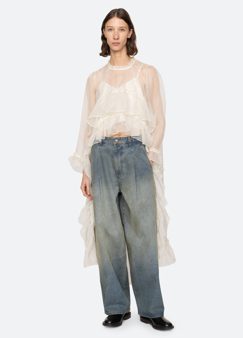 cream-cornelia top-front view - 7