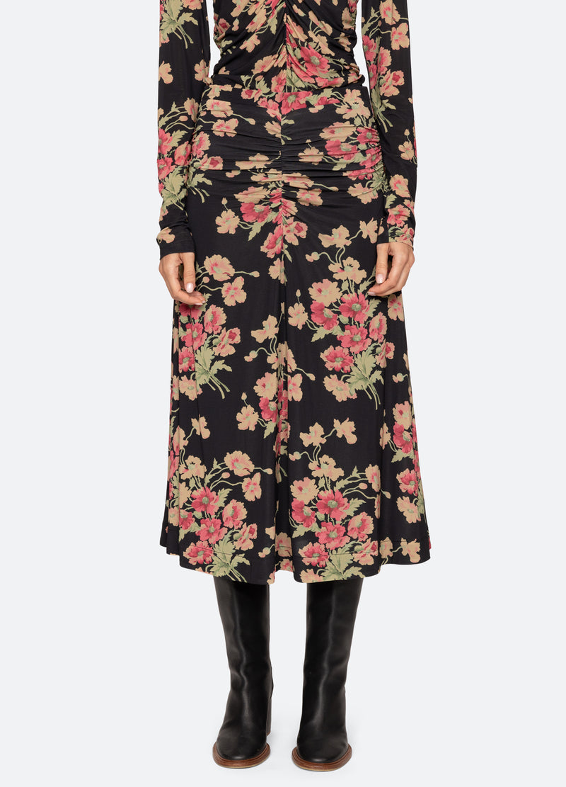 black-cornelia skirt-front view - 1