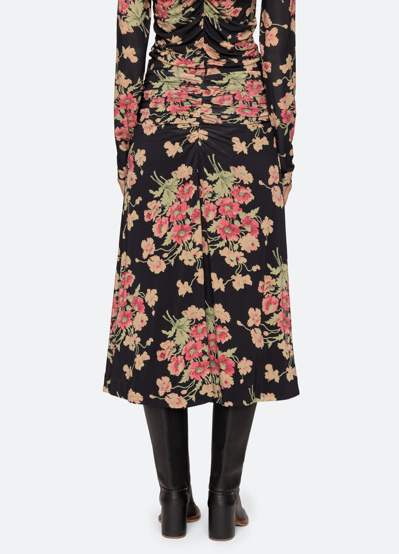 black-cornelia skirt-back view - 3