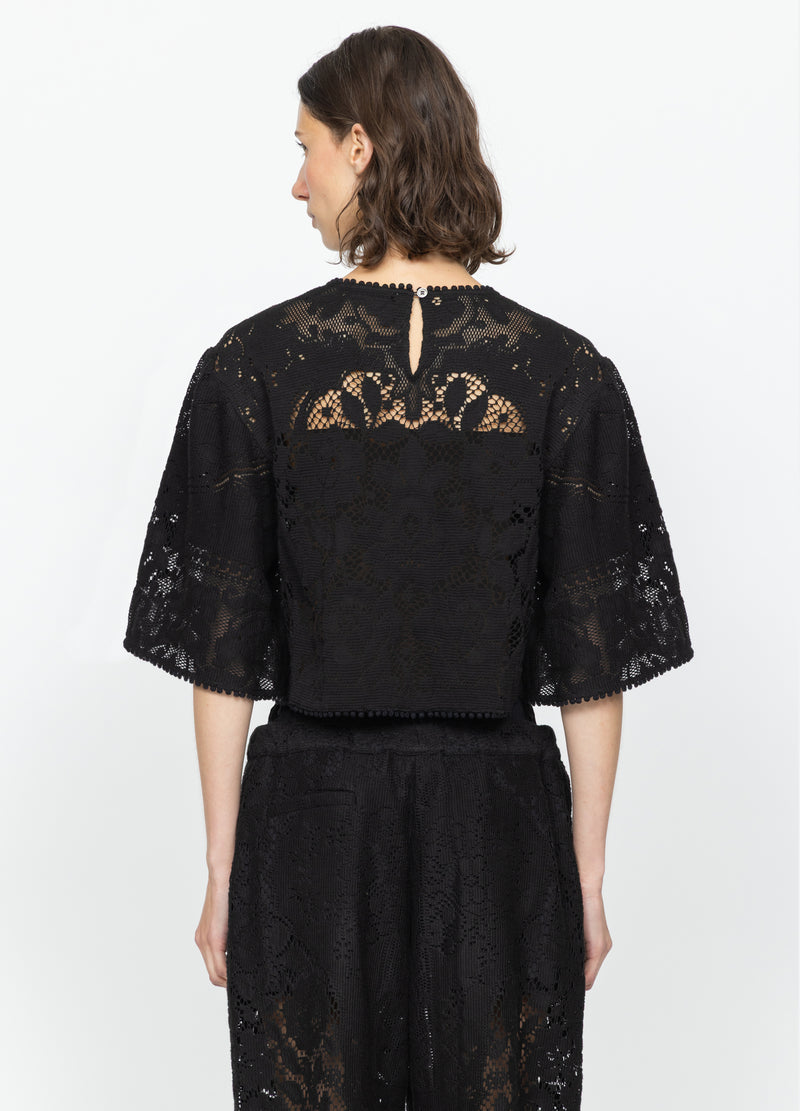 black-arianna top-back view - 3