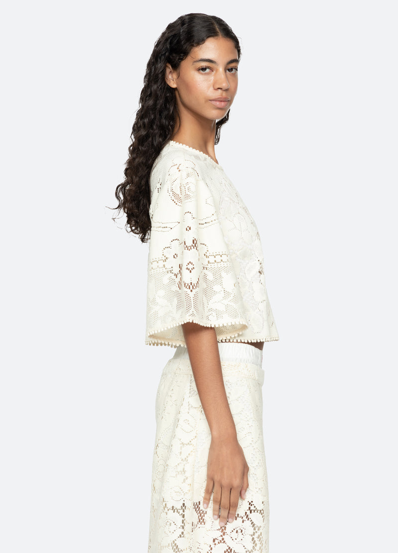 cream-arianna top-side view - 12