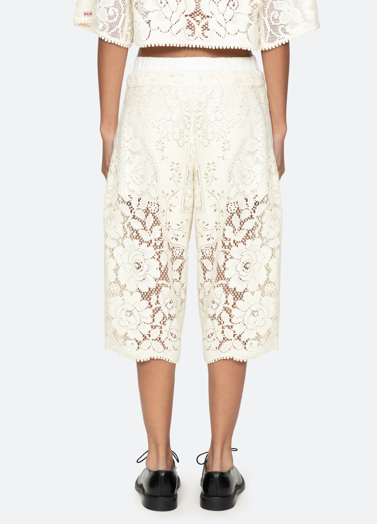 cream-arianna culottes-back view - 10