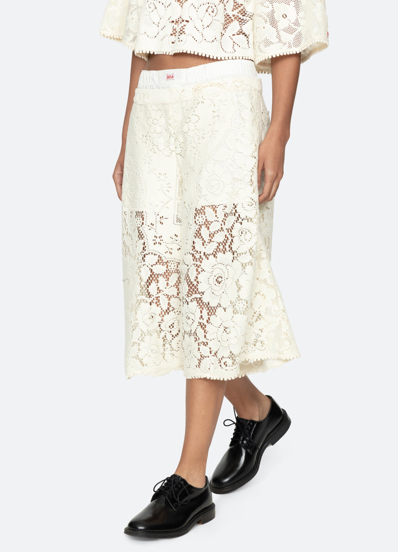 cream-arianna culottes-walking view - 13