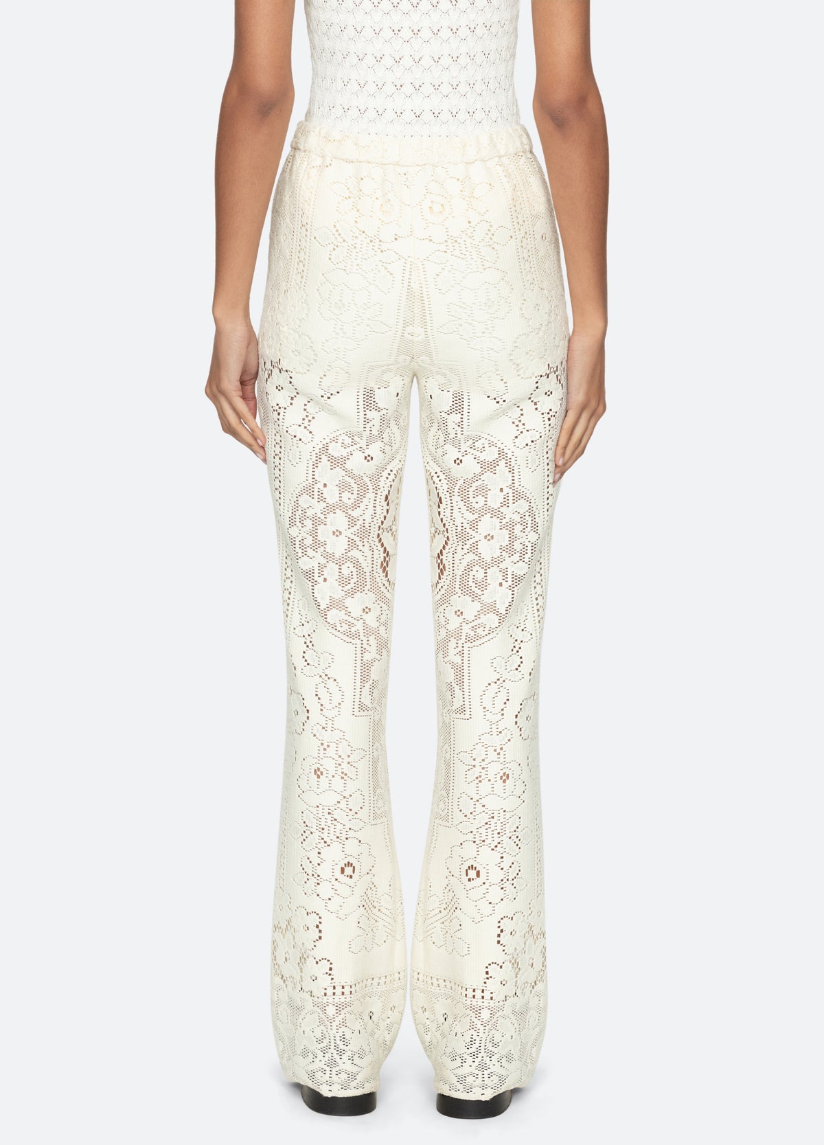 cream-arianna pants-back view - 3