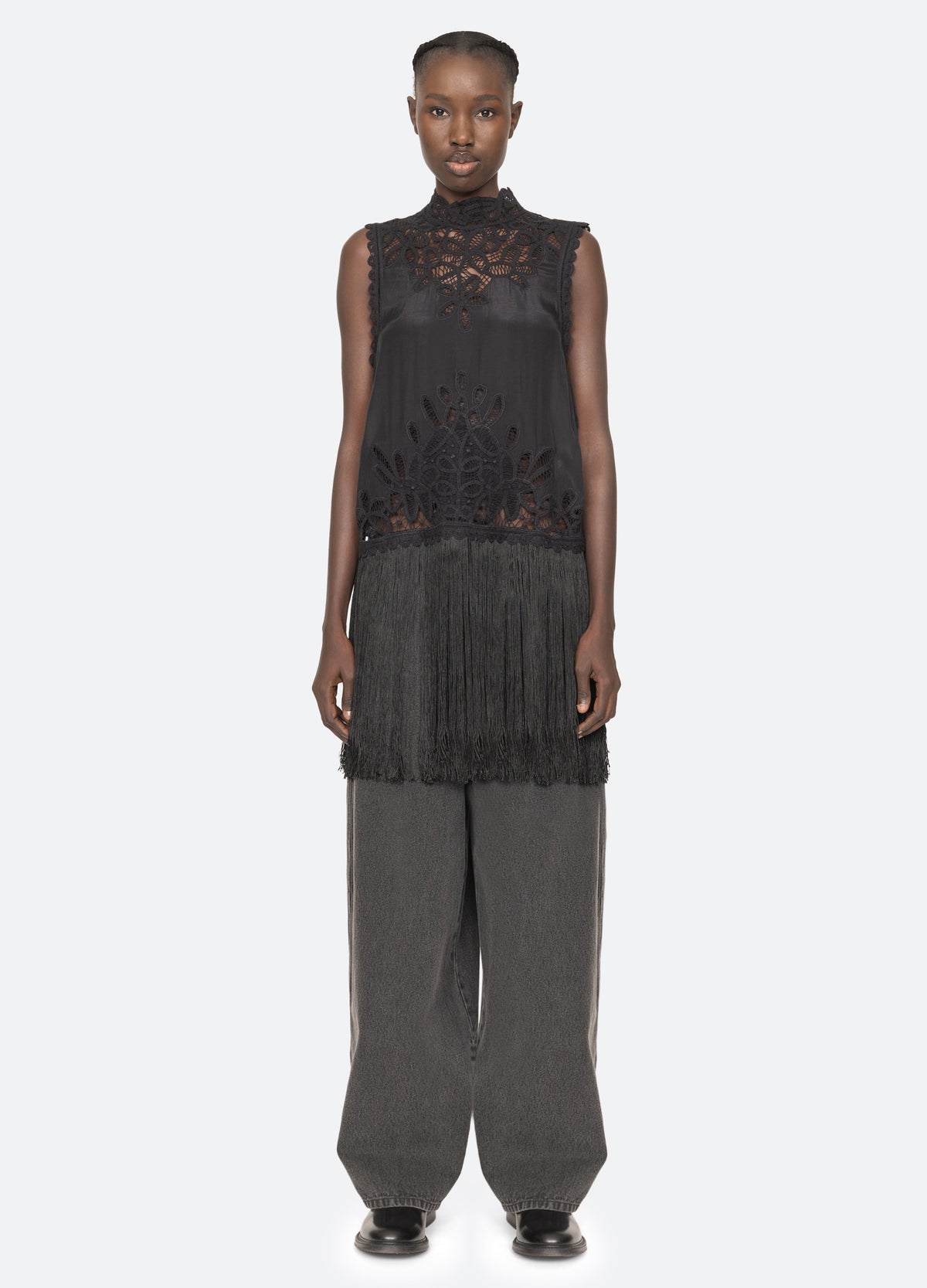 black-adelina top-front view - 9