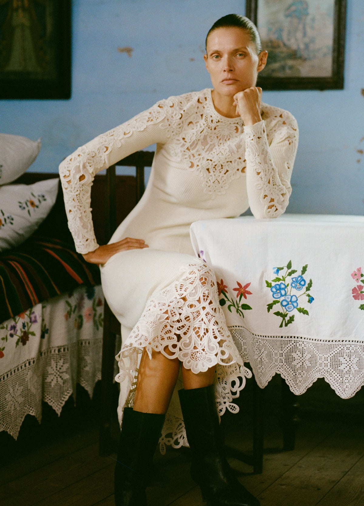 Adelina L/S Dress Sea, New York Adelina L/S Dress Sea, New York