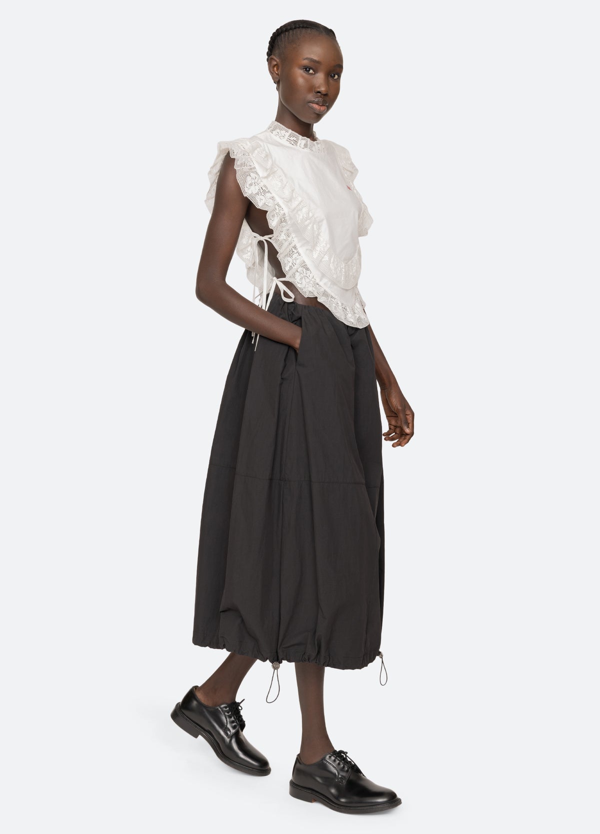 white-abilene top-full body view - 8