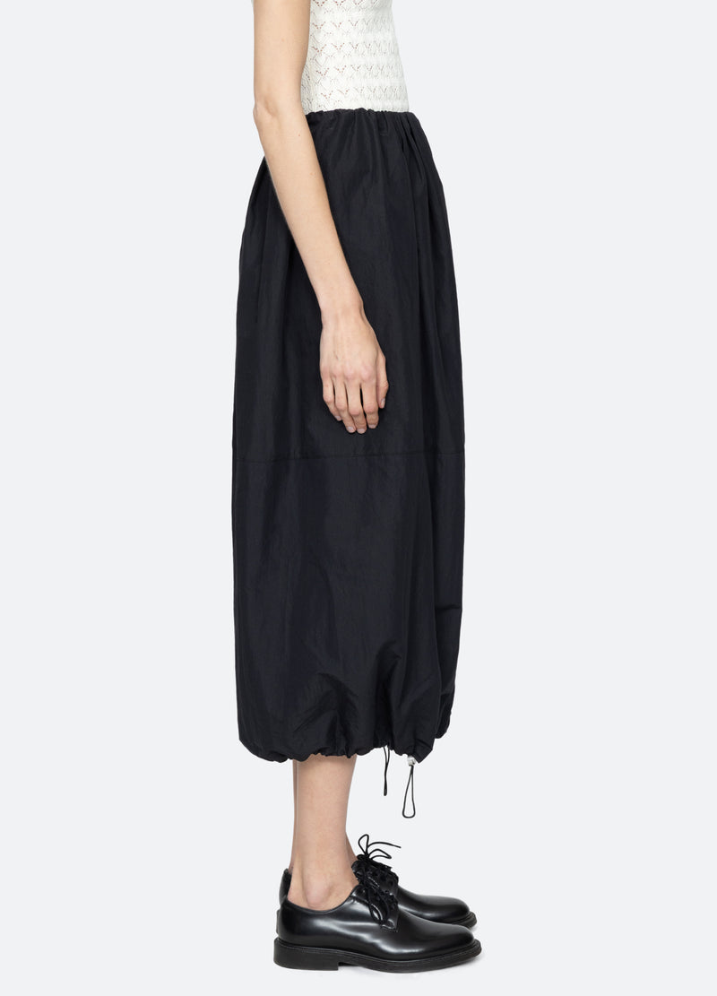 black-abilene skirt-side view - 4