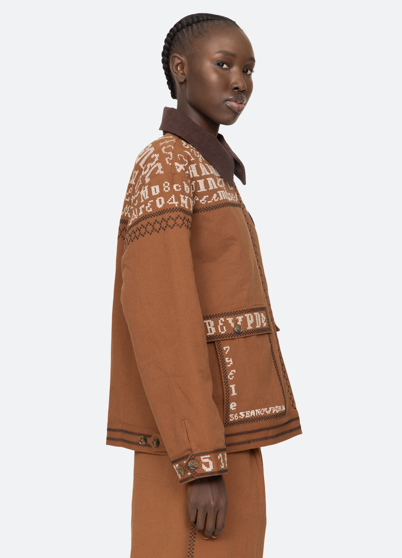 cognac-kit jacket-side view - 12