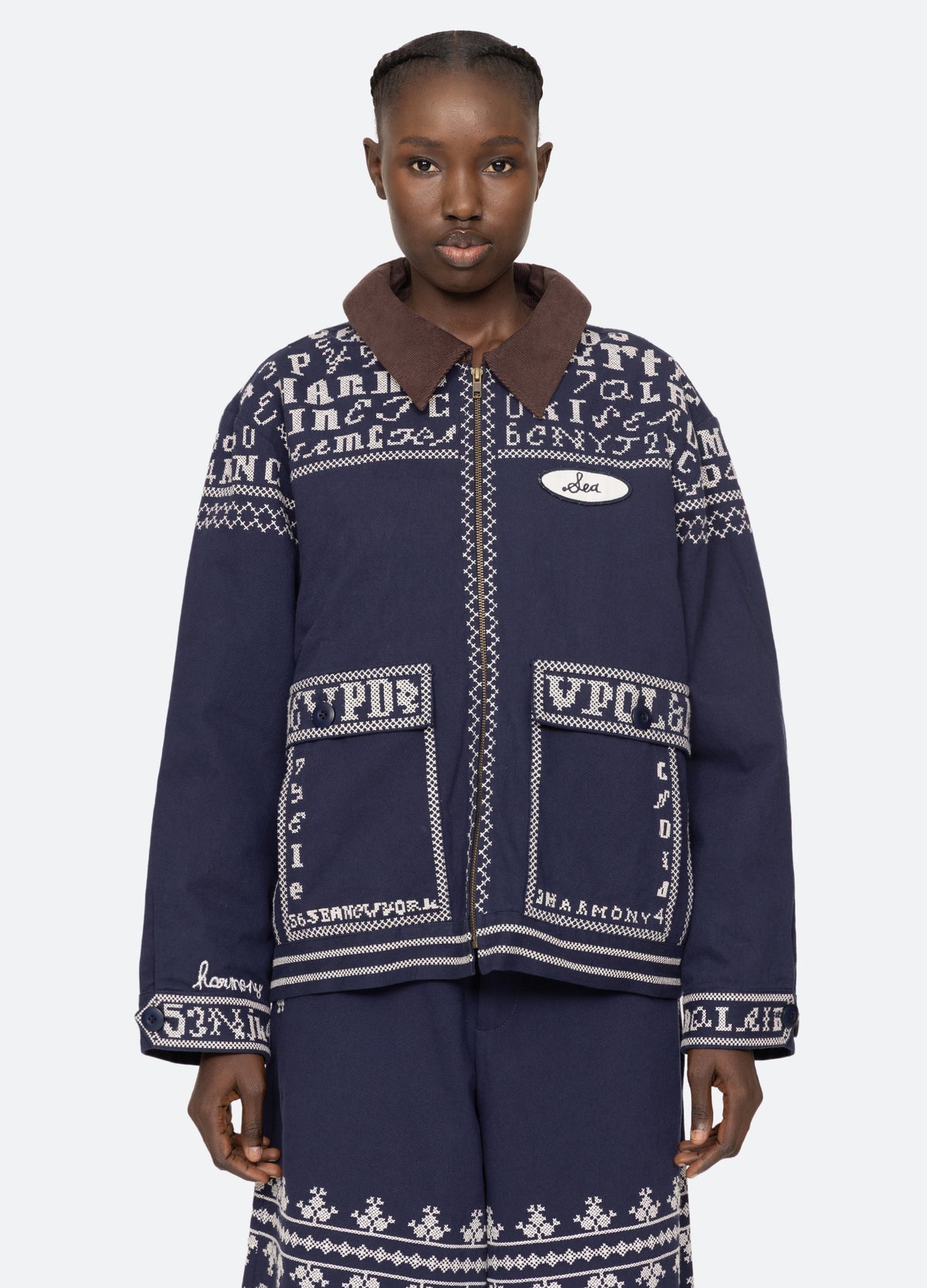 navy-kit jacket-front view 2 - 6