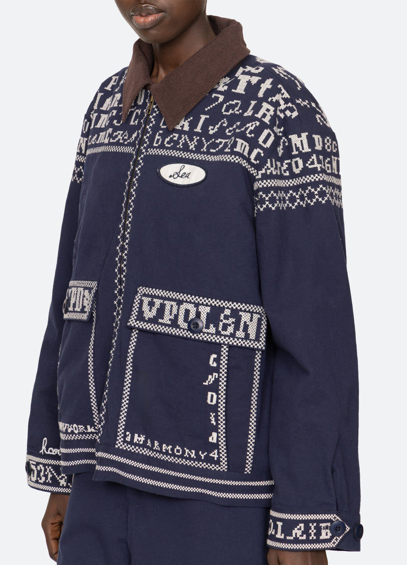 navy-kit jacket-detail view - 7