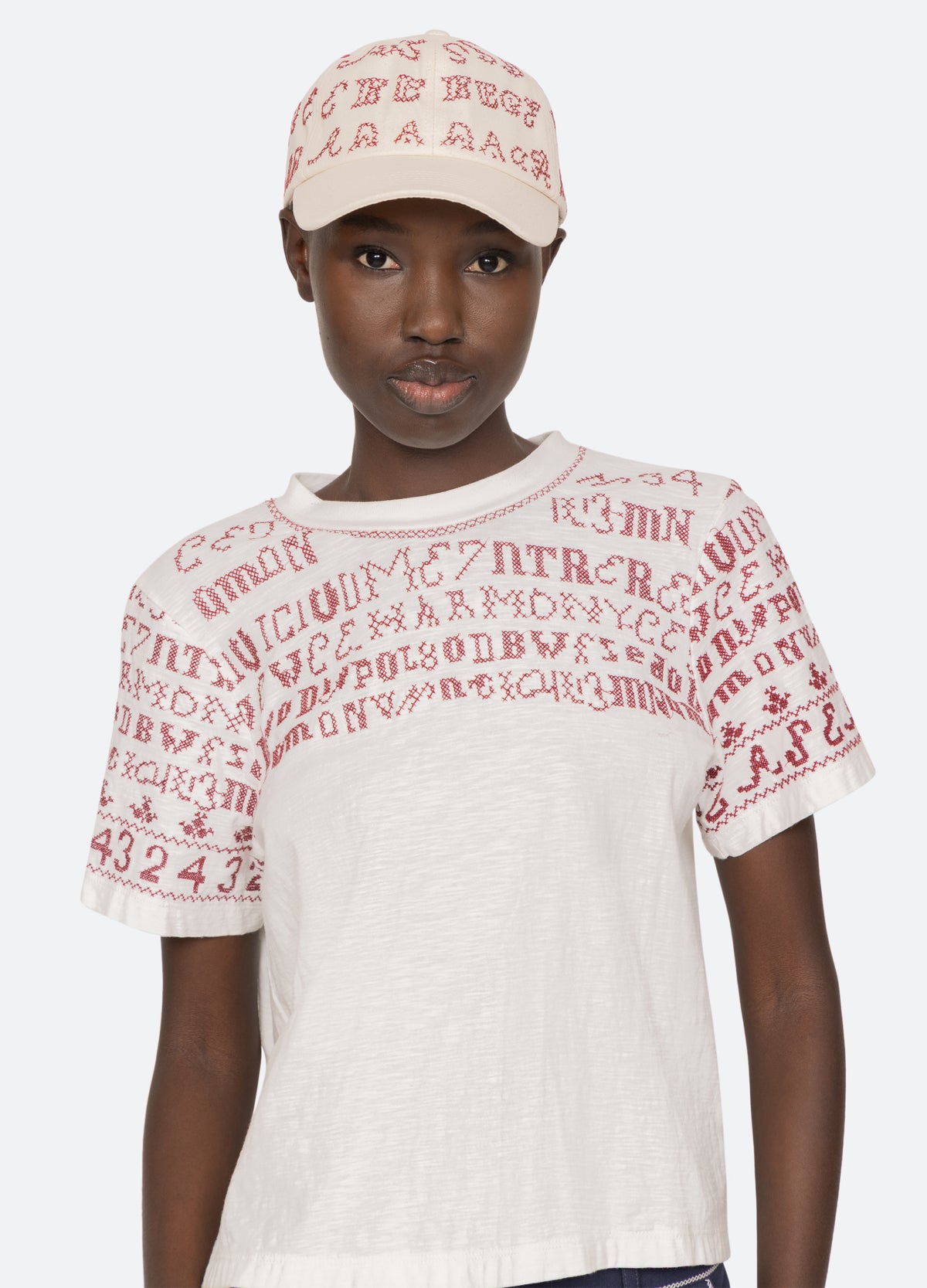 cream-kit hat-front view 2 - 4