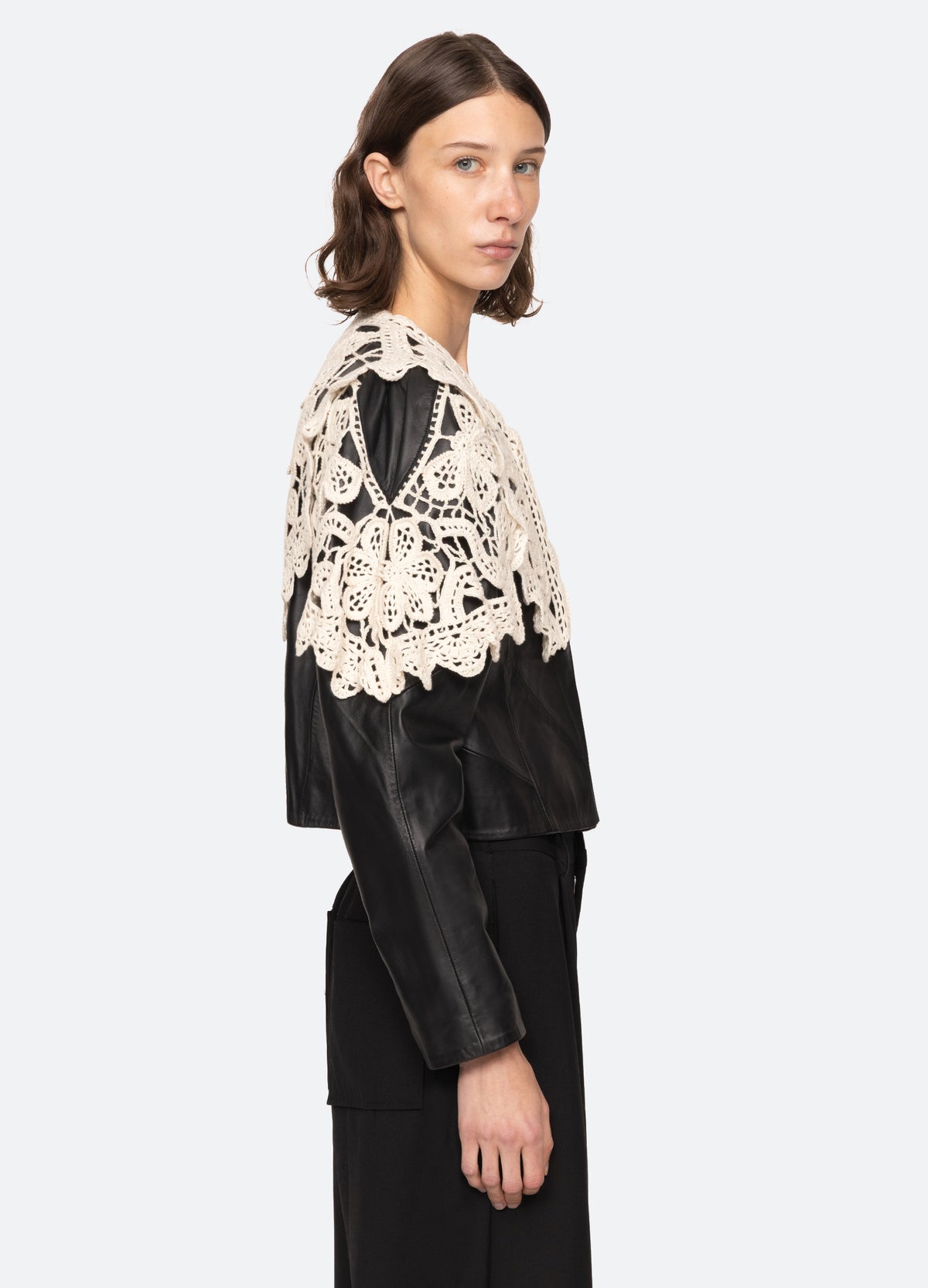 black-gwen jacket-side view - 4