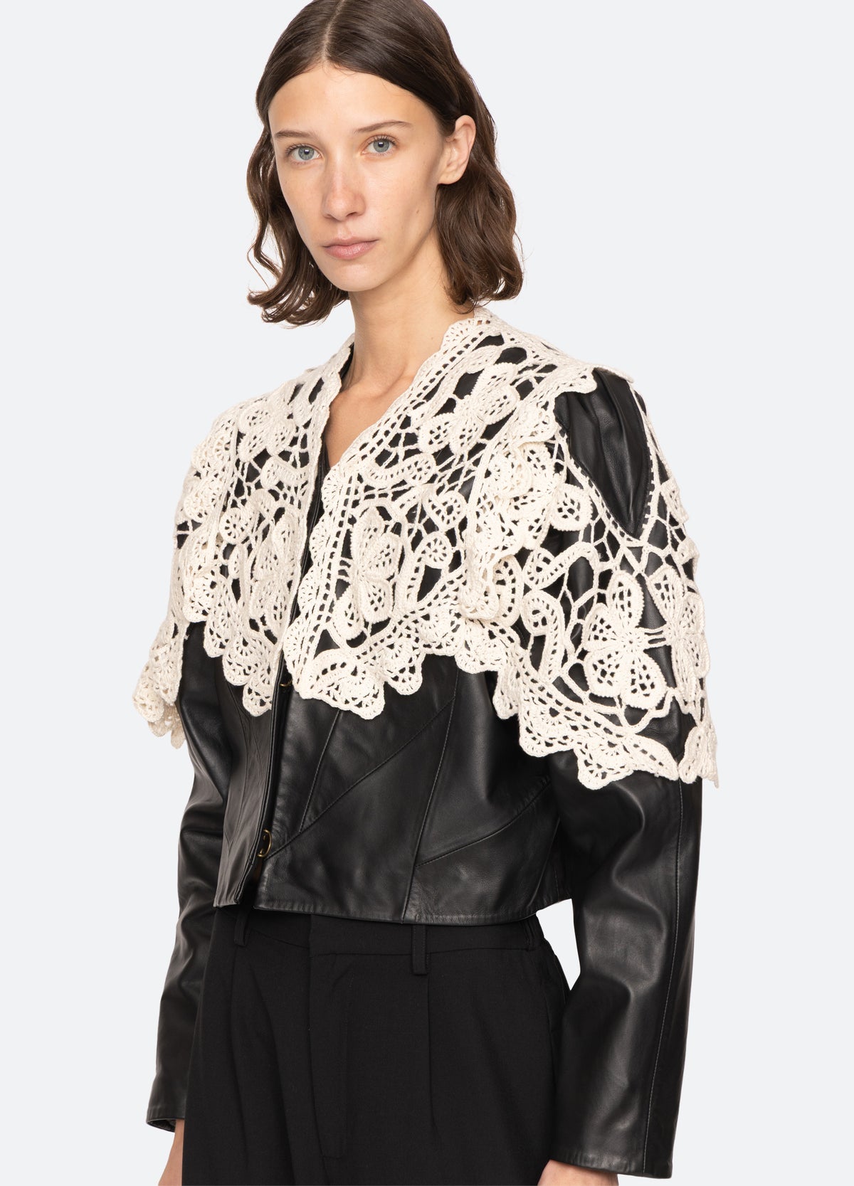 black-gwen jacket-detail view - 7