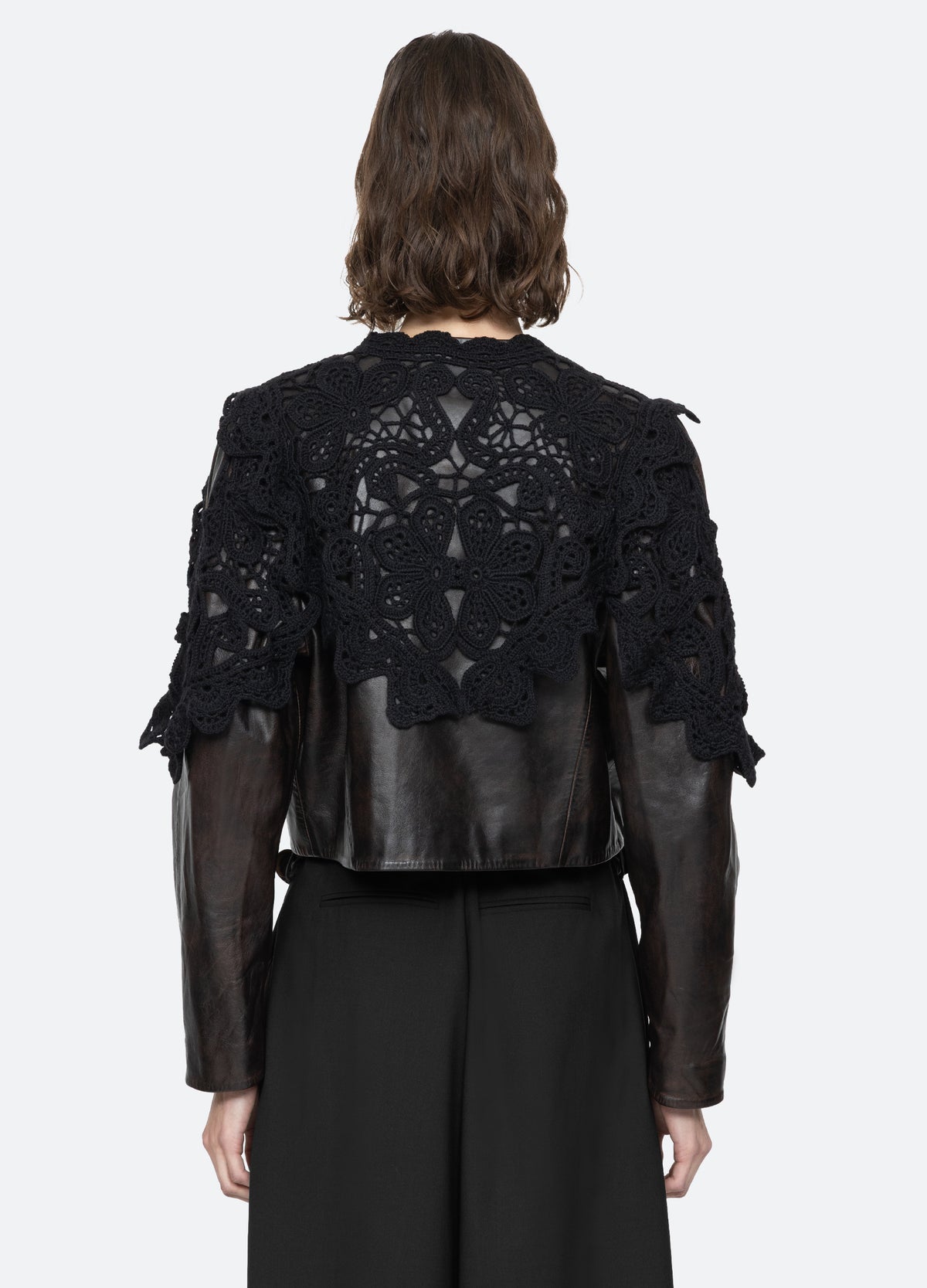 brown-gwen jacket-back view - 12