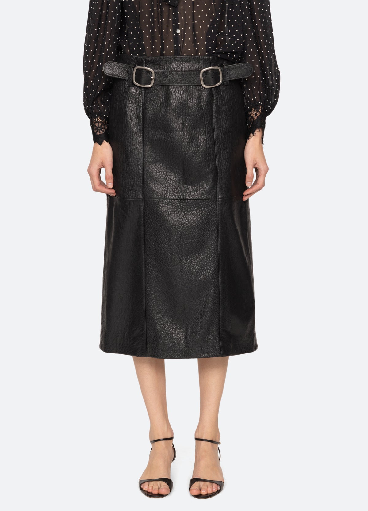 black-gwen skirt-front view