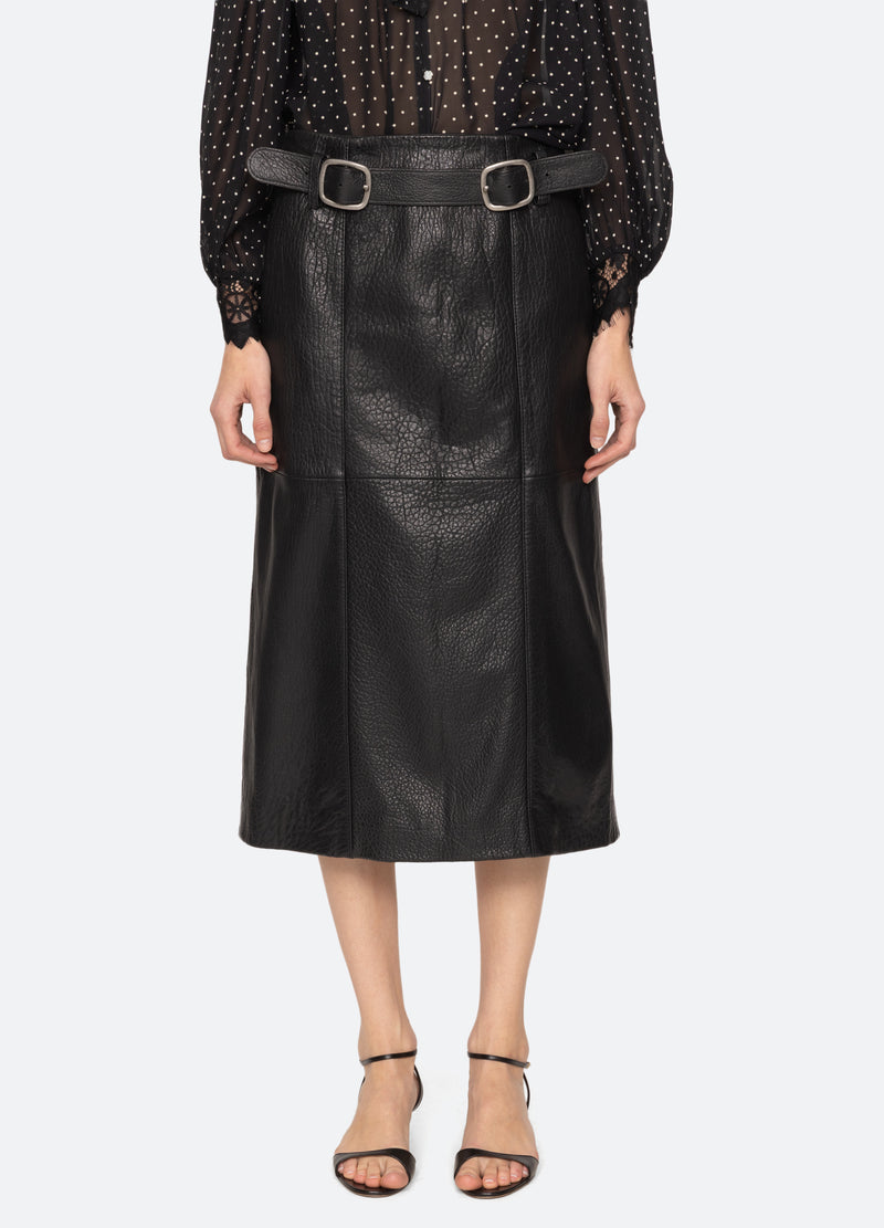 black-gwen skirt-front view - 1