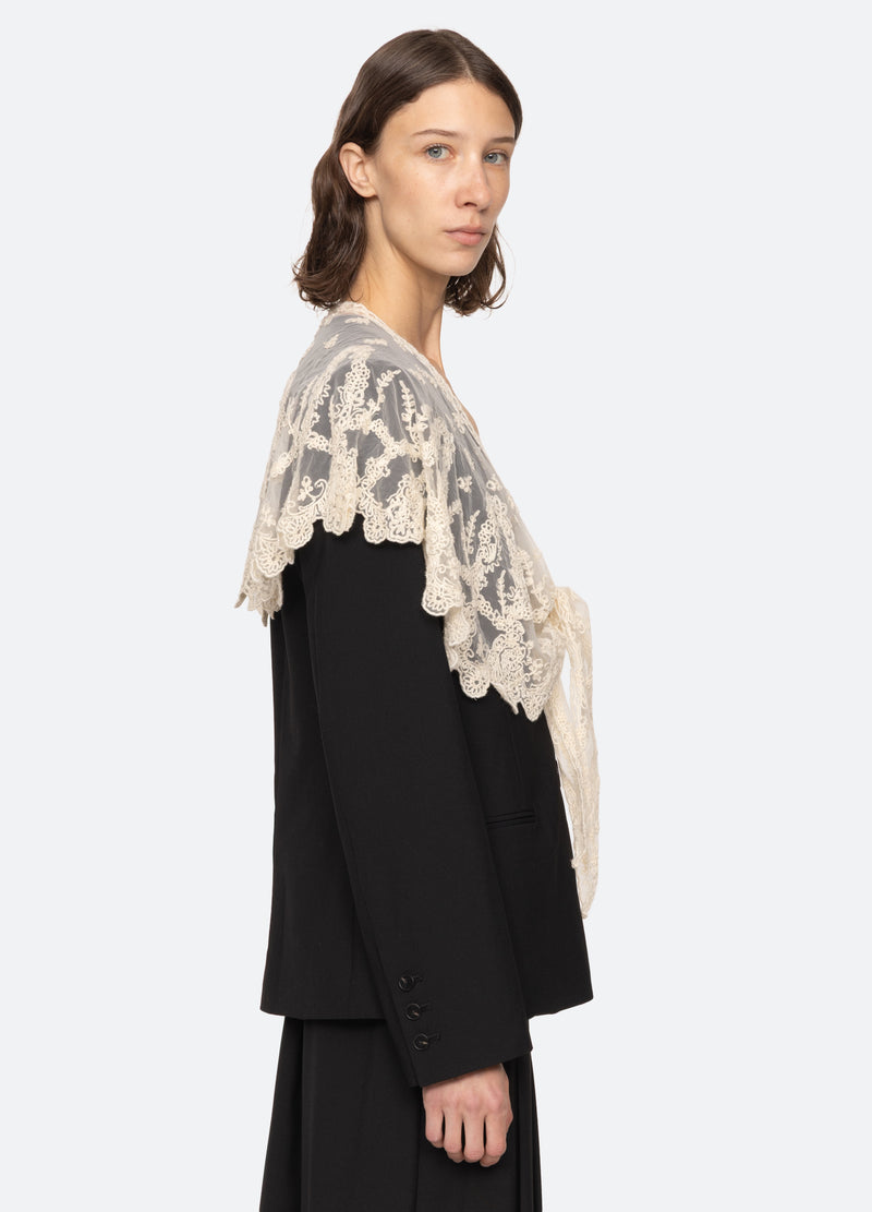 black-elisa jacket-side view - 5