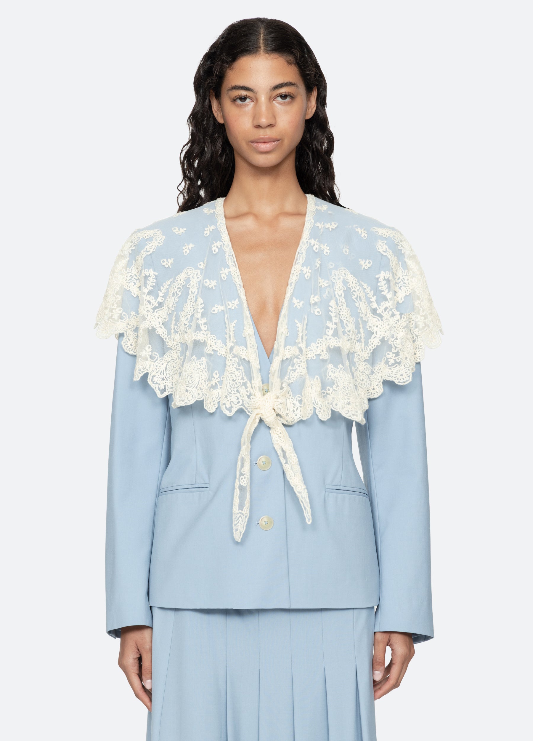 Elisa Jacket – Sea, New York
